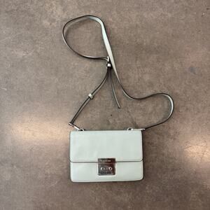 Michael Kors Mint Green Blue Sloan Crossbody Purse Bag Mini